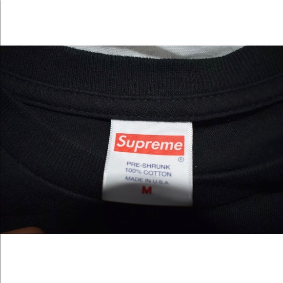 Authentic Supreme Rocks Tee Black - Picture 2 of 3